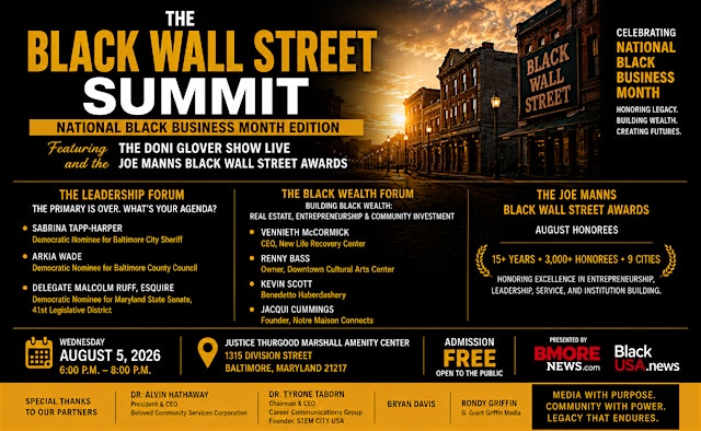 Imagen principal de Black Wall Street Summit: National Black Business Month Edition