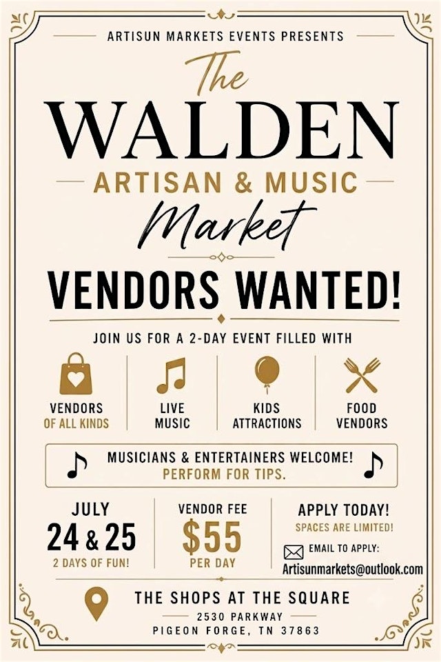 Image principale de THE WALDEN ARTISAN & MUSIC MARKET
