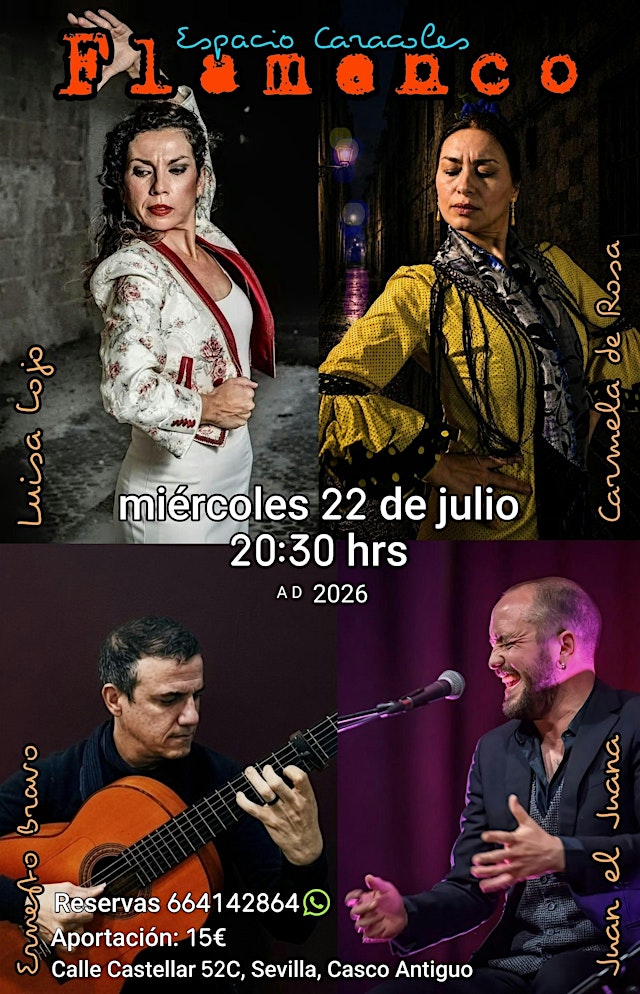 Imagen principal de Flamenco en el Espacio Caracoles