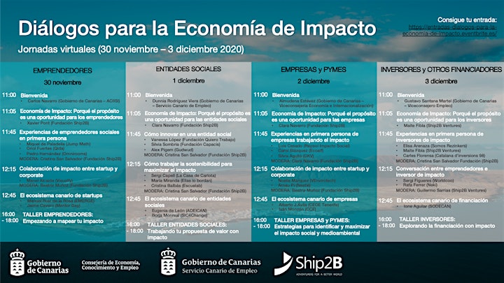 Imagen de Diálogos para la Economía de Impacto