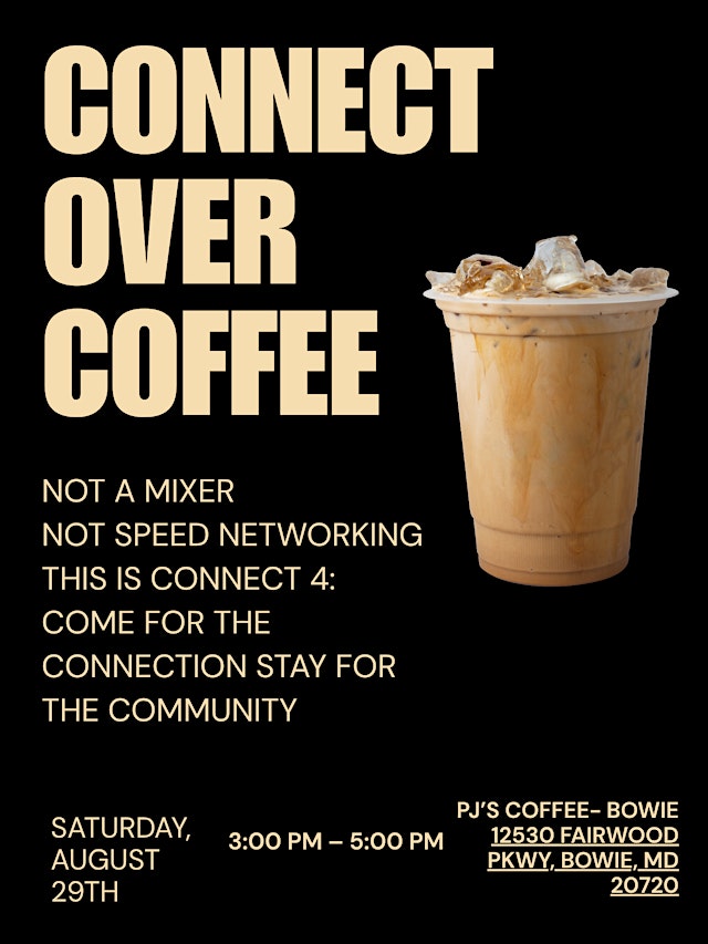 Image principale de Connect Over Coffee: Real Connections. No Ghosting. Great Coffee.