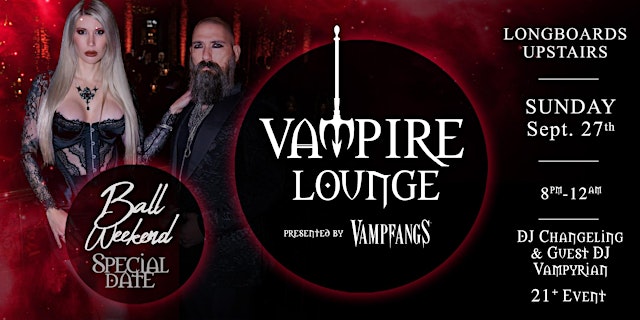 Image principale de Vampire Lounge - September 27th
