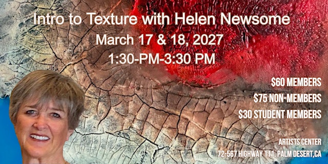 Image principale de Introduction to Texture with Helen Newsome