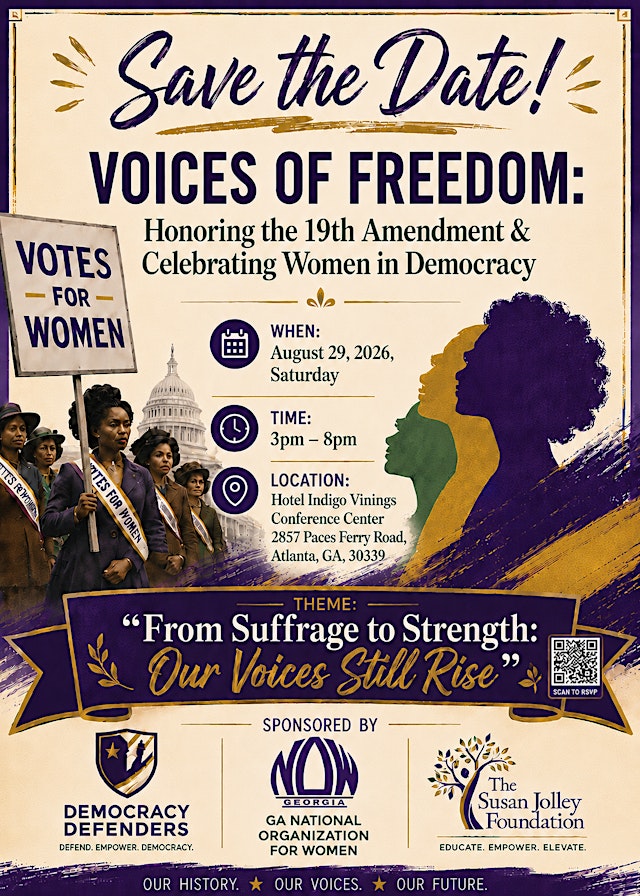 Primaire afbeelding van Honoring the 19th Amendment & Celebrating Women in Democracy