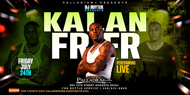 Image principale de Kalan.FrFr Live at Palladium Nightclub | Friday, July 24th