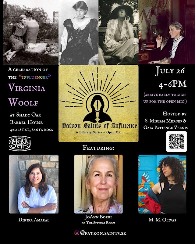 Imagen principal de Patron Saints Summer '26 Literary Reading + Open Mic