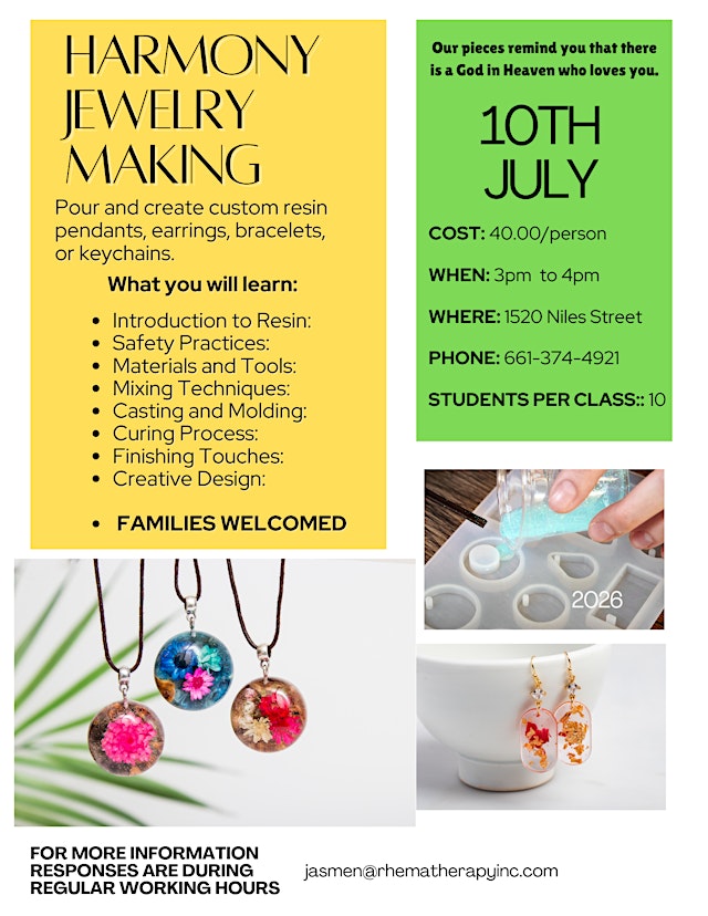 Image principale de Harmony Jewelry Making