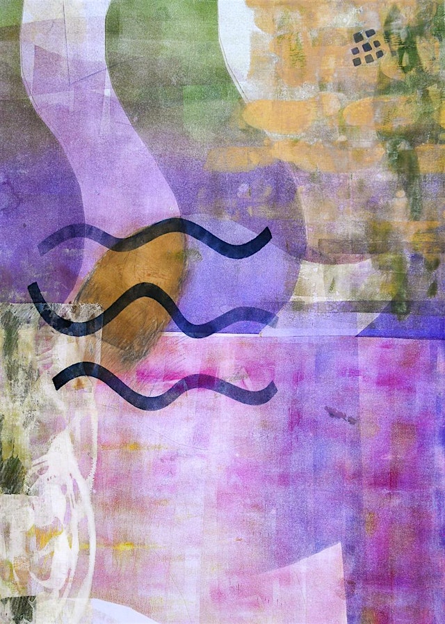 Image principale de Luminous Layers: Transparent Gel Monotypes with Clare Winslow
