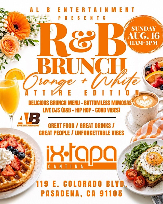 Image principale de Orange & White R&B Brunch