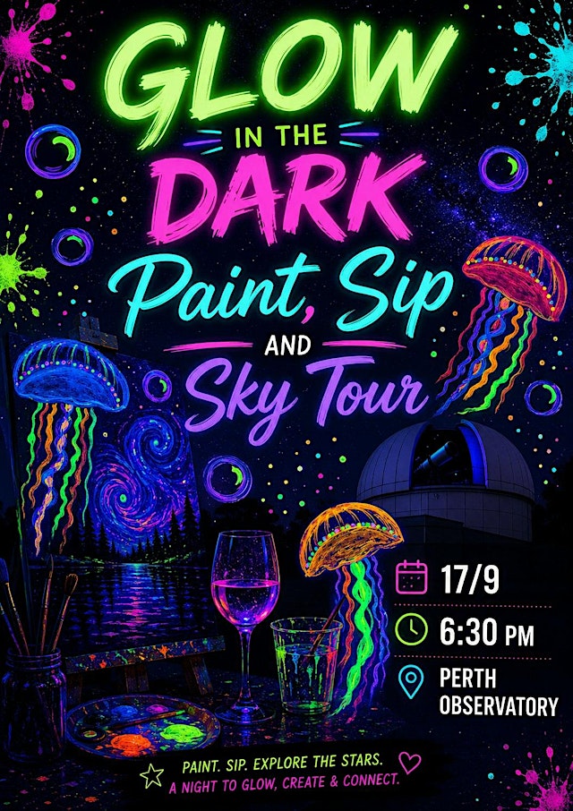 Glow in The Dark - Paint, sip & sky tour primary image