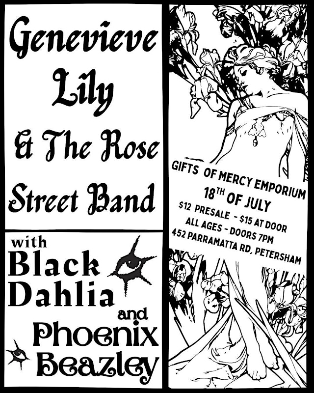 Image principale de Genevieve Lily & The Rose St Band Feat Black Dahlia & Phoenix Beazley