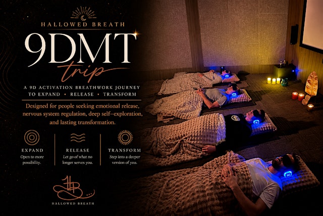 “The 9DMT Trip”Immersive, Multisensory, 9Dimensional Breathwork Experience primary image