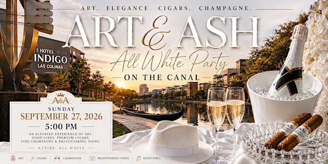 Image principale de ART & ASH: ALL WHITE AFFAIR!