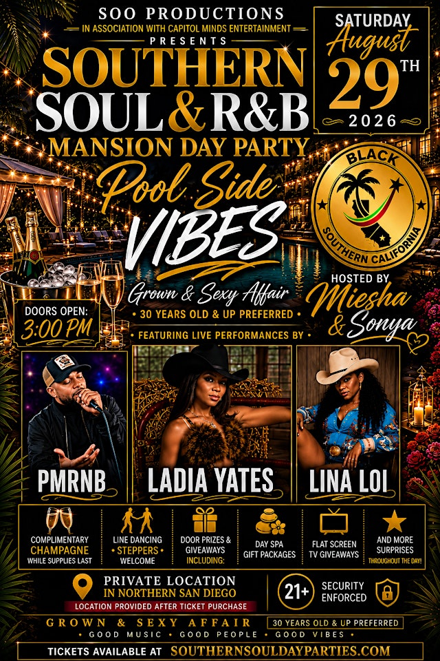 Image principale de Southern Soul Mansion Day Party