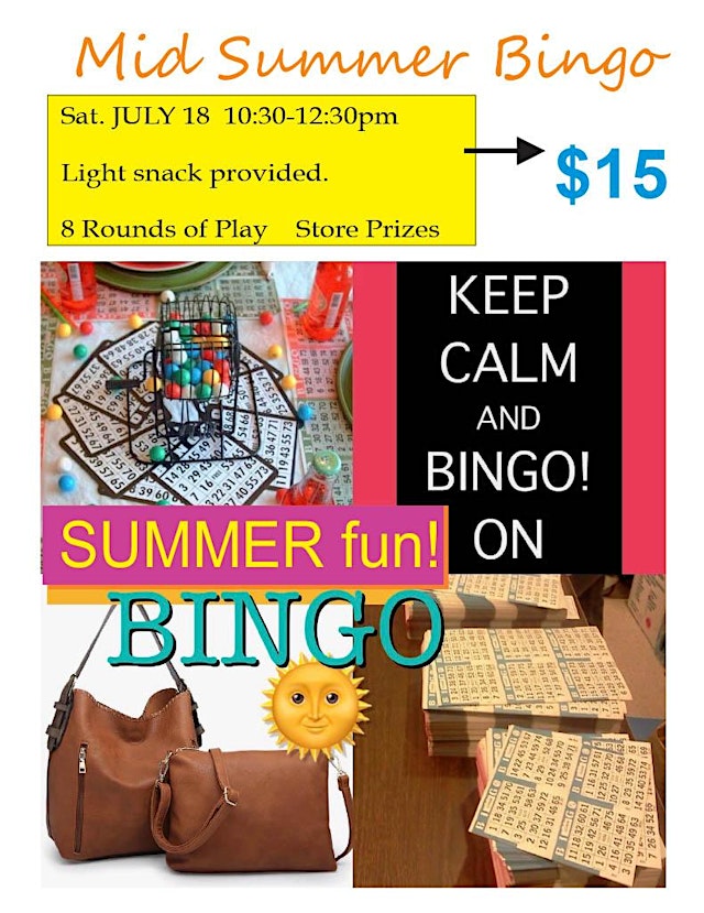 Imagen principal de Mid-Summer Bingo Bash!
