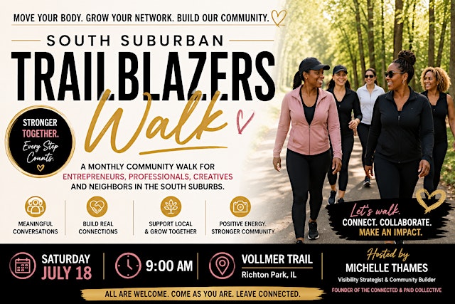 Image principale de South Suburban Trailblazers Walk Community, Conversation & Connection