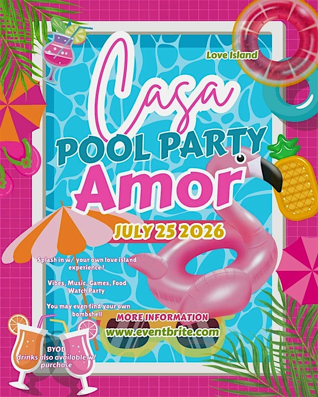 Image principale de Casa Amor backyard/Pool Party Love Island Edition