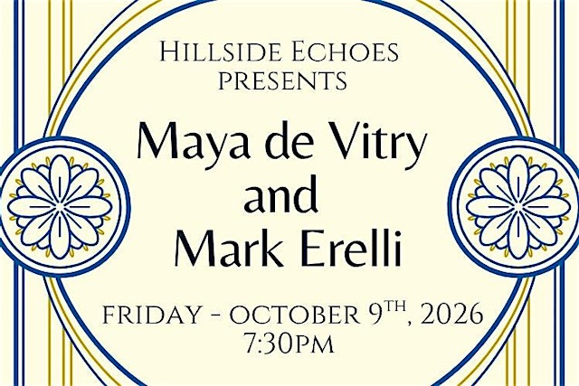 Primaire afbeelding van Hillside Echoes presents Maya de Vitry and Mark Erelli