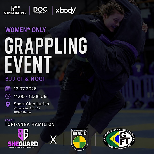 Image principale de Women* only - Free BJJ Gi & NoGi Event