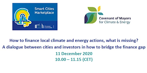 Financing climate & energy actions. Dialogue between cities and investors