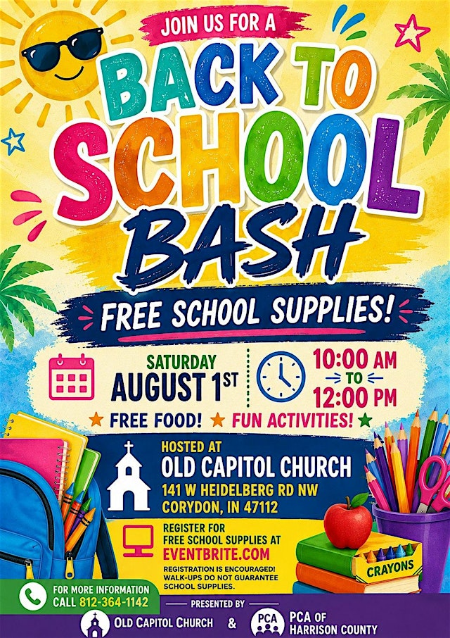 Image principale de Back To School Bash-Harrison County 2026