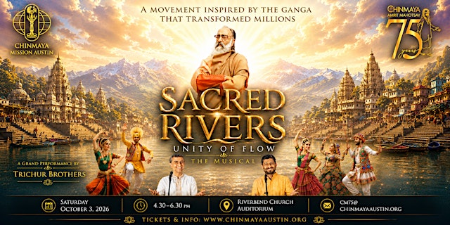 Image principale de Sacred Rivers- The Musical | Chinmaya Amrit Mahotsav