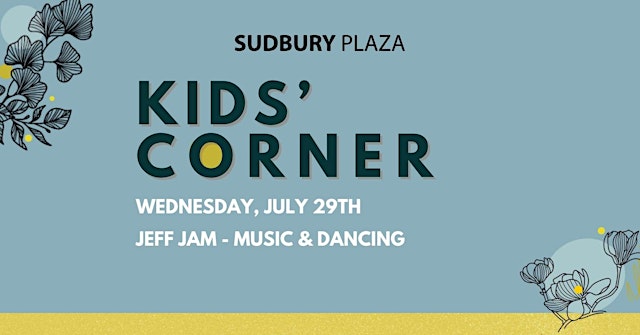 Image principale de Kid's Corner with Jeff Jam