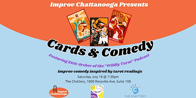 Hauptbild für Cards & Comedy: Live Improv Show at The Chattery