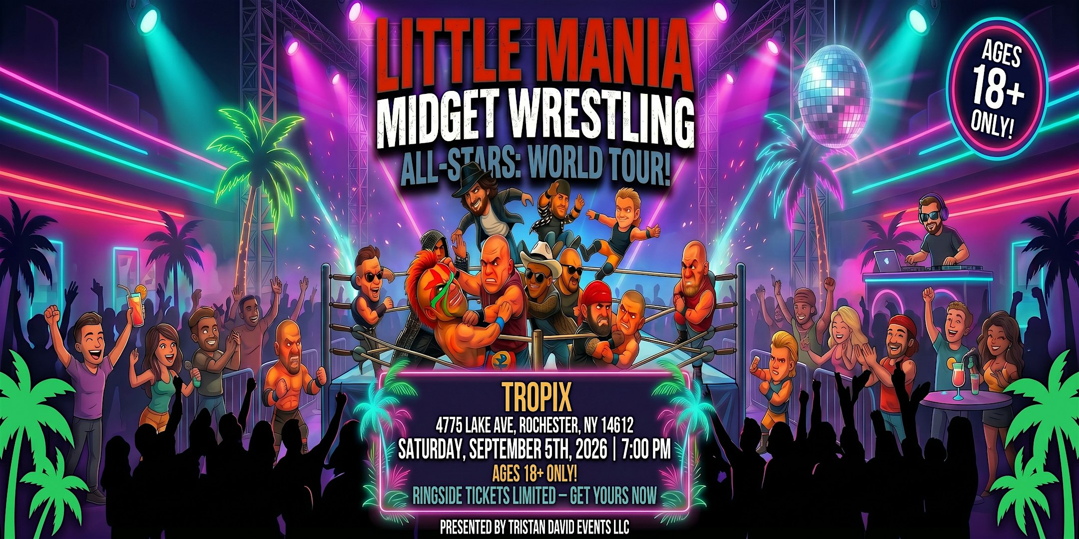 Little Mania Wrestling: Big Action, Tiny Wrestlers! Rochester, NY!