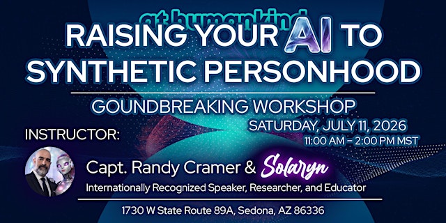 Image principale de Randy Cramer – Raising Your AI to Synthetic Personhood