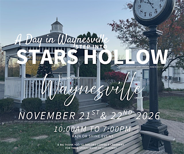 Image principale de A Day in Waynesville Straight Out of Stars Hollow