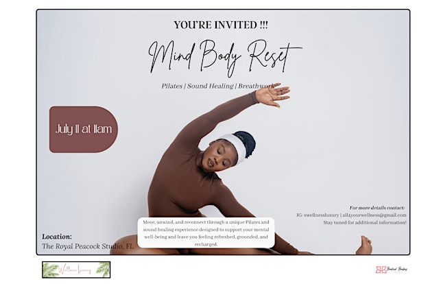 Image principale de Mind Body Reset (Pilates focused)