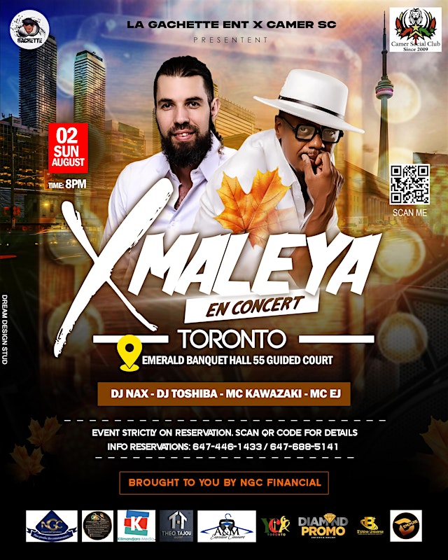 Image principale de X-Maleya En Concert à Toronto