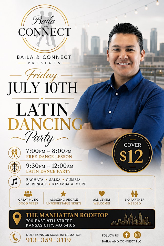 Image principale de THE HIGHEST LATIN DANCE PARTY IN KANSAS CITY