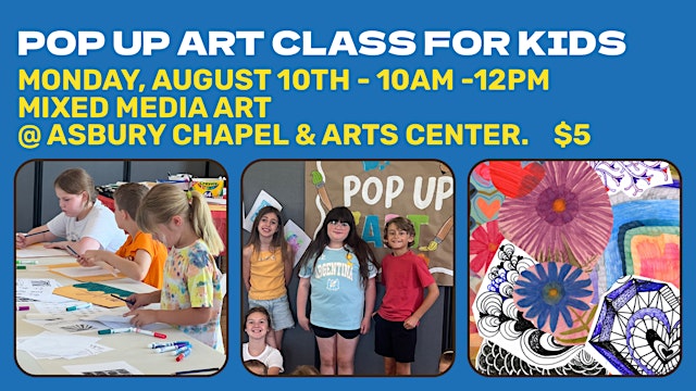 Image principale de POP UP ART FOR KIDS
