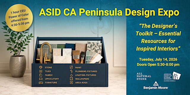 Image principale de 2026 Design EXPO Guest & CEU Registration