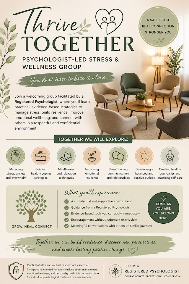 Image principale de Thrive Together without Stress