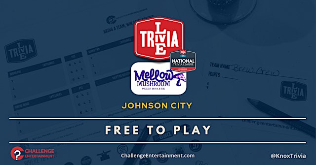 Imagen principal de Weekly Live Trivia Nights at Mellow Mushroom - Johnson City
