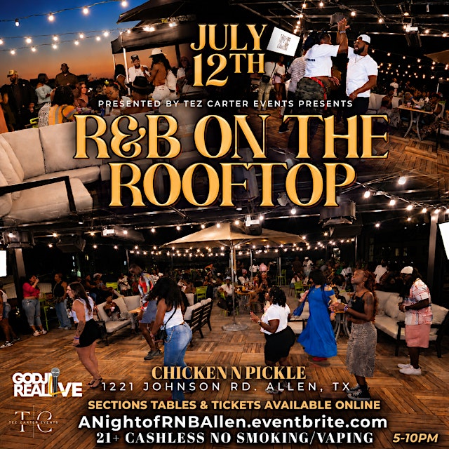 Image principale de R&B On The Rooftop- Allen, TX