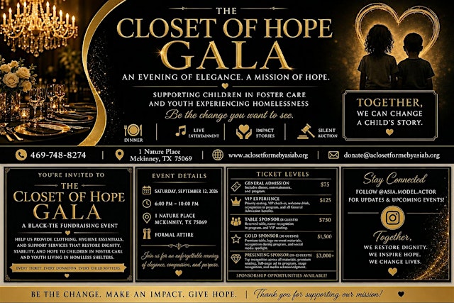 Image principale de The Closet of Hope Gala