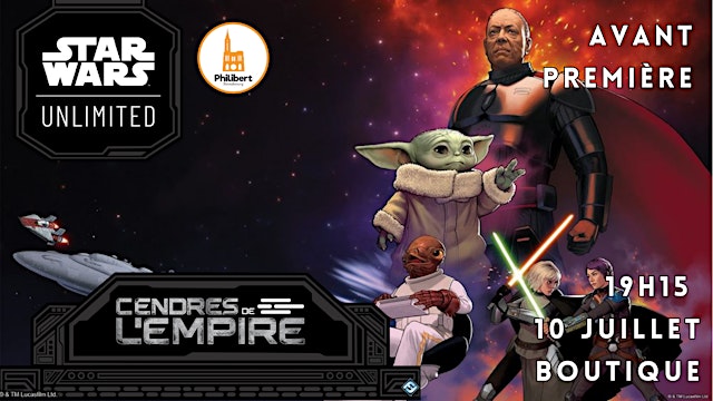 Image principale de Avant-première Star Wars Unlimited - Cendres de l'Empire