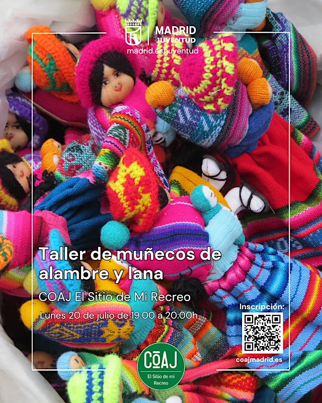 Image principale de TALLER DE MUÑECOS DE ALAMBRE Y LANA