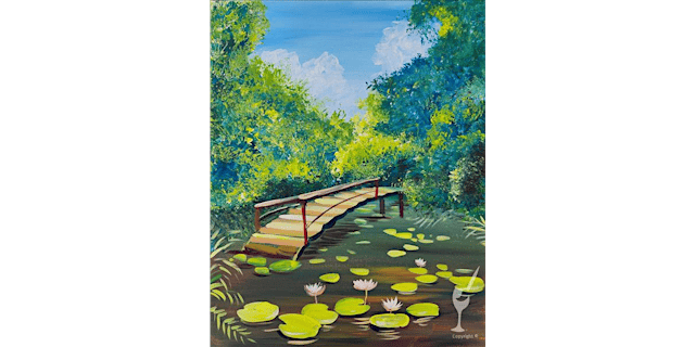 Image principale de Monet’s Paradise - Paint and Sip in Houston | Classpop!™