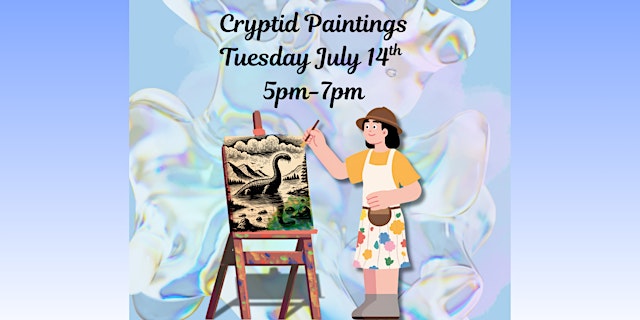 Imagen principal de Cryptid Painting @ the Library