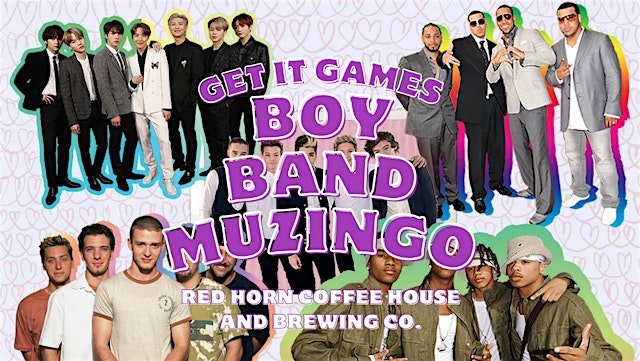 Image principale de Boy Band Muzingo (Music + Bingo)