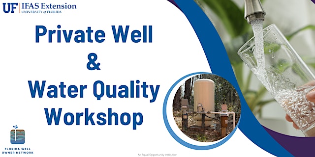 Image principale de Private Well and Water Quality Workshop