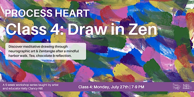 Image principale de Process Heart Class 4: Draw in Zen