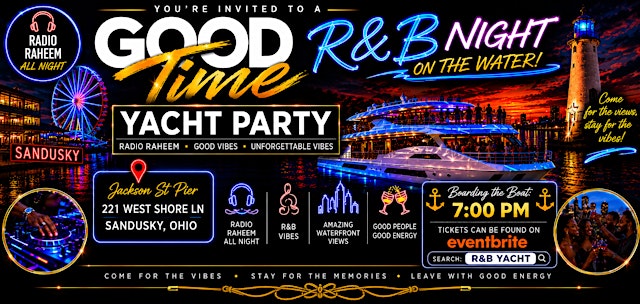 Hauptbild für R&B night on the water