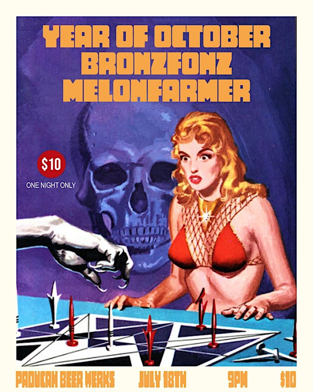 Image principale de Year of October, Bronzfonz, MelonFarmer at PBW