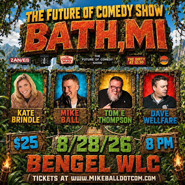 The Future of Comedy Show at The Bengel Wildlife Center (Bath, MI) primary image